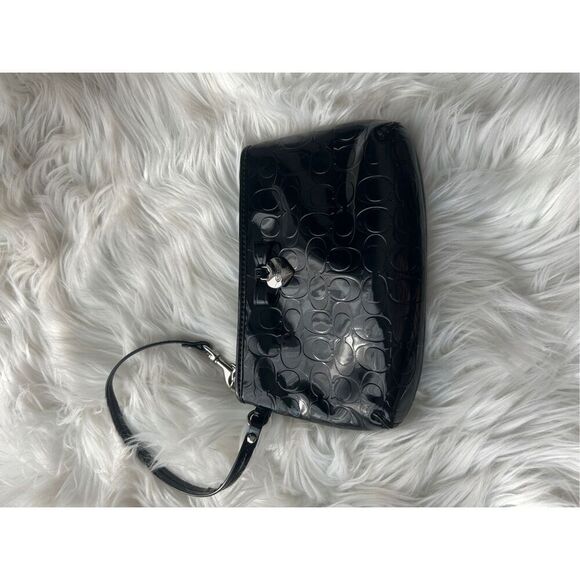 Coach Shiny Wristlet Wallet - Picture 1 of 7